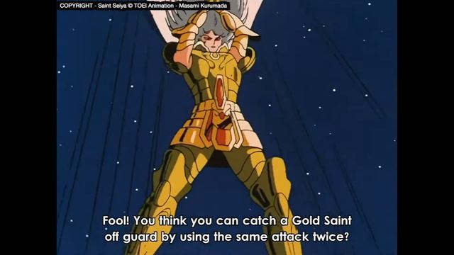 Saint Seiya - Ikki Phoenix vs Gemini no Saga - Galaxian Explosion version ~ Araki Cut ~ Jap/ENG SUB смотреть онлайн