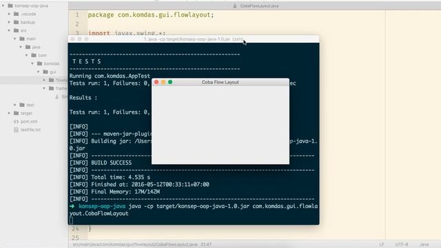 Java OOP Fundamental - Ch. 9.1 - [Swing] Flow Layout смотреть онлайн