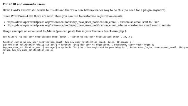 Wordpress: How can i change email template for new user? (3 Solutions!!) смотреть онлайн