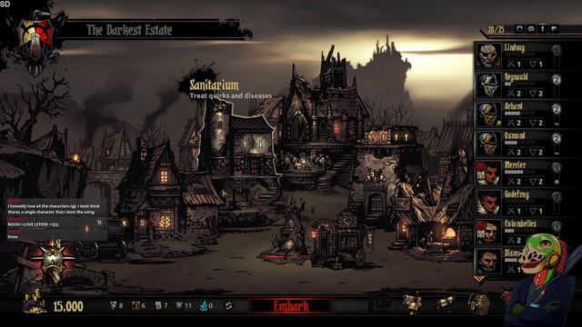 Darkest Dungeon: Being cool and talking about darkest dungeon, classes, #twitch смотреть онлайн