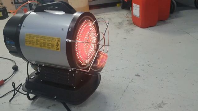 20 kW Infrarød varmekanon смотреть онлайн