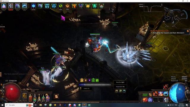 Icicle Mine (fanning Version) Assassin POE 3.23 - Full Run Sanctum