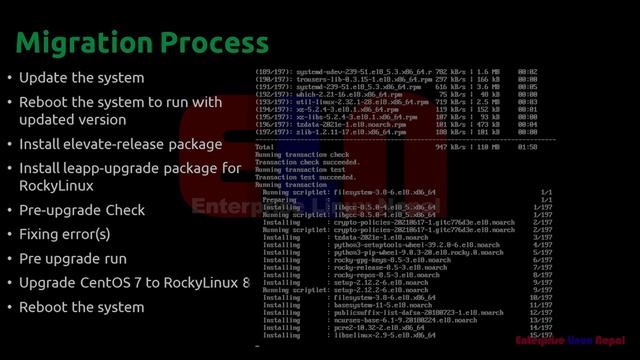 How to Migrate CentOS 7.9 into RockyLinux 8.5 | CentOS 7.9 into RockyLinux 8.5 Migrate смотреть онлайн