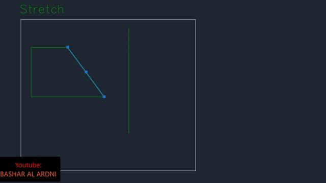 [AutoCAD: 14] (Stretch) شرح امر смотреть онлайн