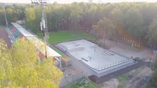 Бетонный скейт парк #FKramps в Наро-Фоминске | Concrete Skatepark In Naro-Fominsk, Moscow Region