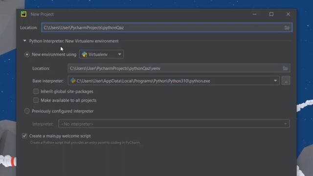 Python тілін үйренейік! PyCharm бағдарламасын ашу смотреть онлайн