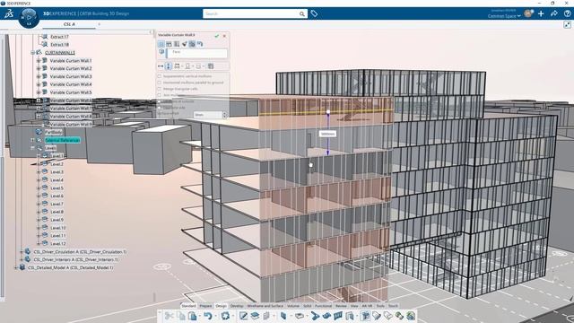 6. CATIA Building Design Fundamentals Part 6/8 - Facade Design for Construction смотреть онлайн