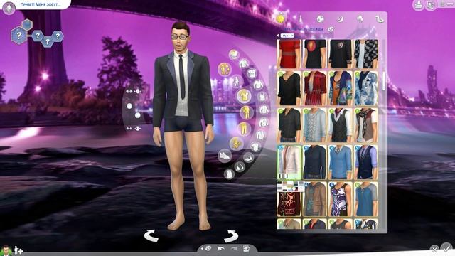 the sims 4/ CAS/ дни недели/ Понедельник смотреть онлайн