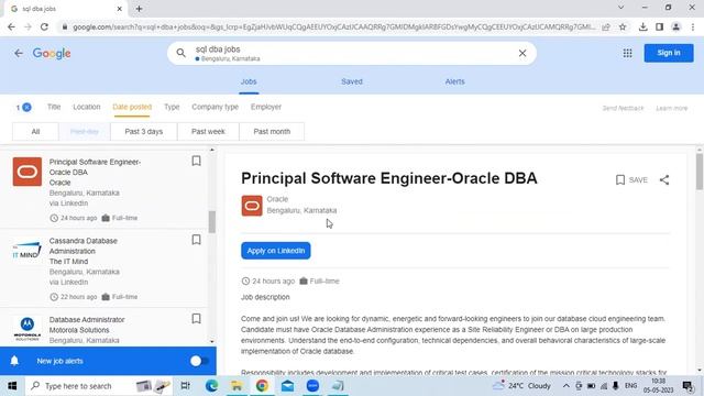 SQL DBA JOB OPENINGS FOR Accenture, Oracle, Motorola Solutions смотреть онлайн