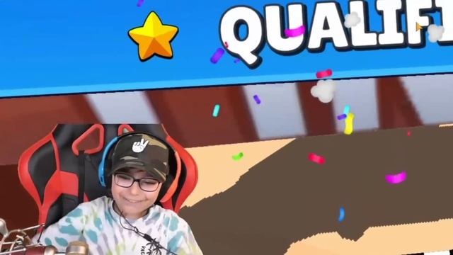 JE TESTE STUMBLE GUYS POUR LA 1ÈRE FOIS ! смотреть онлайн