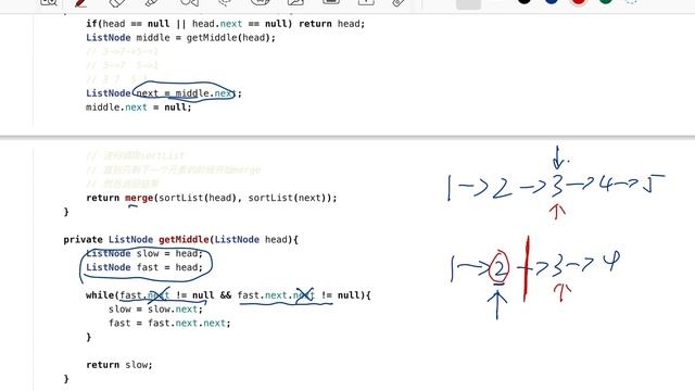 贾考博 LeetCode 148. Sort List смотреть онлайн