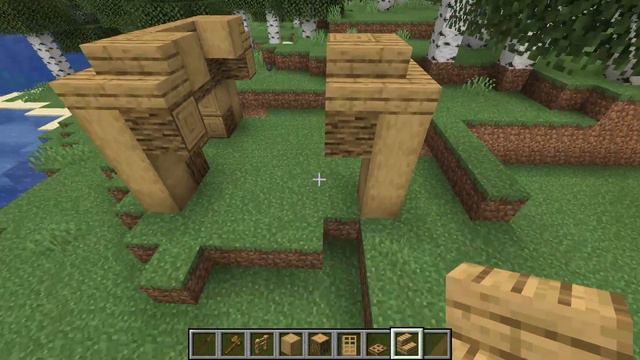 Minecraft 1 19 3 Одиночная игра строим дом для жителя смотреть онлайн
