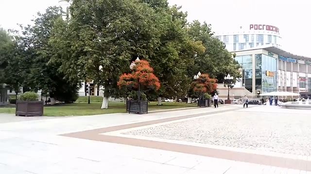 Прогулка Мобильных Репортеров по Площади Победы в центре города Калининград смотреть онлайн