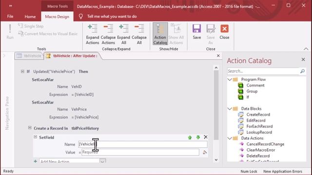 How to Use Data Macros to Track Changes to Field Entries in MS Access смотреть онлайн