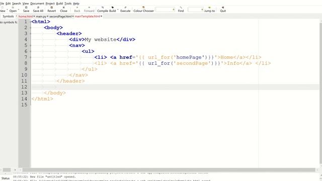 Flask tutorial part 6 - Creating a navigation bar using extends in Flask. смотреть онлайн