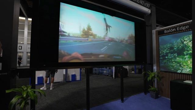 200+ Inch Projector screen?? Stewart Filmscreen Phantom HALR+ CEDIA 2023 смотреть онлайн