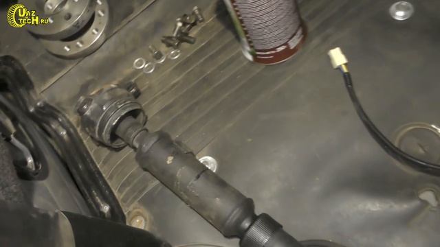 УазТех: Установка om606, 3.0TD на УАЗ Хантер с 6-МКПП и РК Nissan Patrol, ЧАСТЬ 2 смотреть онлайн
