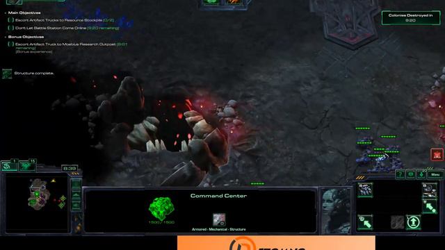Starcraft II - Co-op Commander - Raynor смотреть онлайн