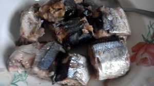 Слоеный пирог с сайрой (консервированной)