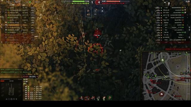 WOT Panther II 5.4k damage Tier 8 , Ace Tanker , High Caliber смотреть онлайн