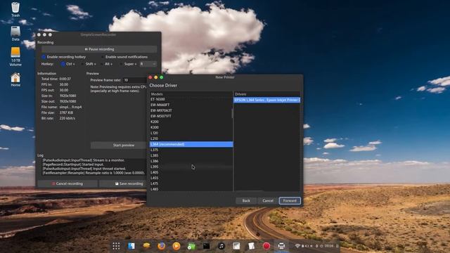Setup Printer Epson L360 Linux смотреть онлайн