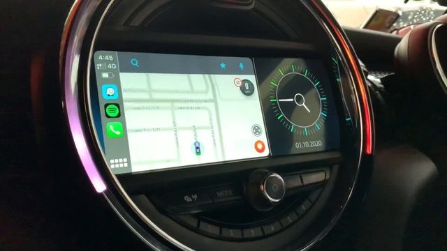 F56, F55, F54 And F60 MINI NBT EVO Id5 With 8.8” “TOUCH SCREEN” Monitor Screen Retrofit Kit Upgrade