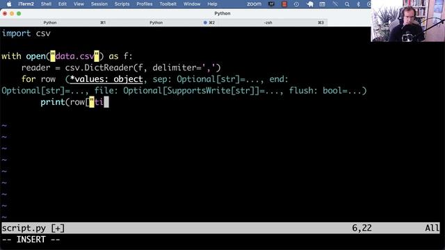 Csv Parsing - From List to Dict to (SimpleNamespace) Object смотреть онлайн