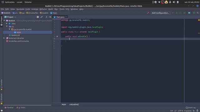 Como criar e configura um projeto plugin bukkit no intellij idea смотреть онлайн