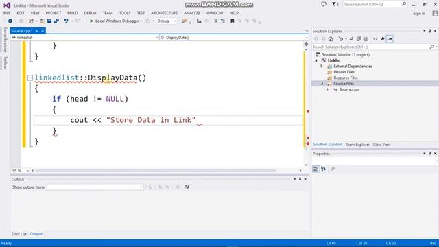 Insert a Node in Singly Linked list with a code | Implementation Singly linked list | Data Structur смотреть онлайн