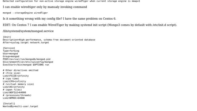 DevOps & SysAdmins: Enabling WiredTiger engine in MongoDB 3 смотреть онлайн