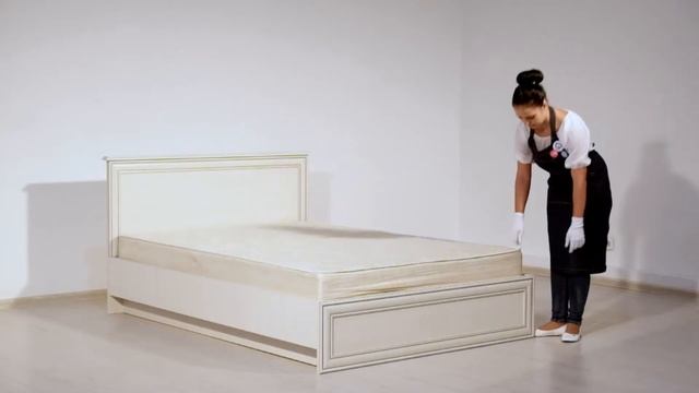 ВидеоОбзор EuroMebel: Кровать 140 с подъемным механизмом, коллекции Тиффани