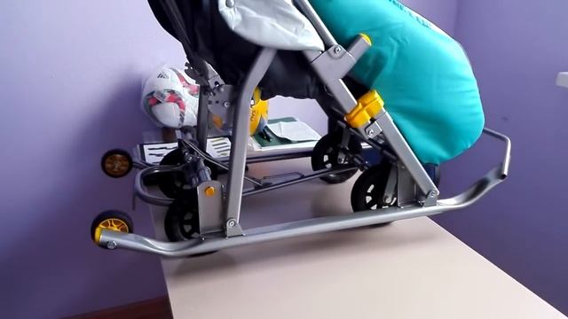 Санки-коляска Ника Детям 7-2 (НД7-2) Sport-timepro.ru смотреть онлайн