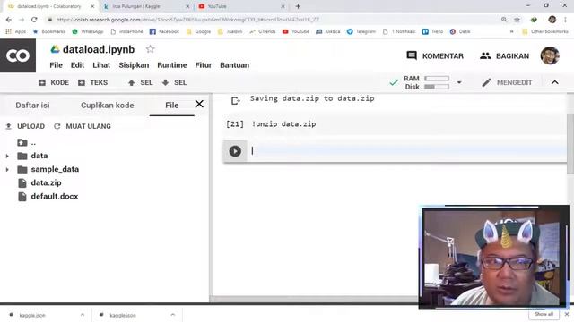 LOADING DATA di COLAB [Tutorial Python Data Science bahasa Indonesia untuk pemula] #INDOSOAI смотреть онлайн