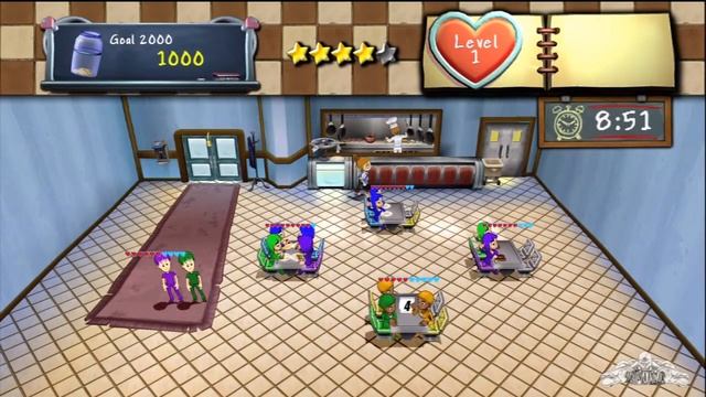 Diner Dash - Gameplay Overview смотреть онлайн