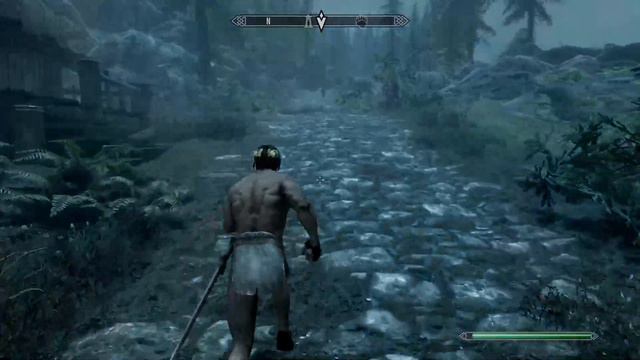 ♯09【SKYRIM】『体力初期値ポコスカウォーズ（木製の剣）縛りプレイ』みんなで楽しくスカイリム【ライブ実況】PS4 смотреть онлайн