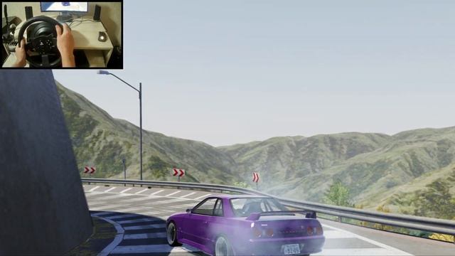 Assetto Corsa Drifting Nissan Skyline GTR R32 at Ayako (Steering wheel + shifter) смотреть онлайн
