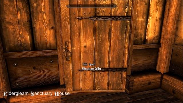 Eldergleam Sanctuary House - Skyrim House Mod смотреть онлайн
