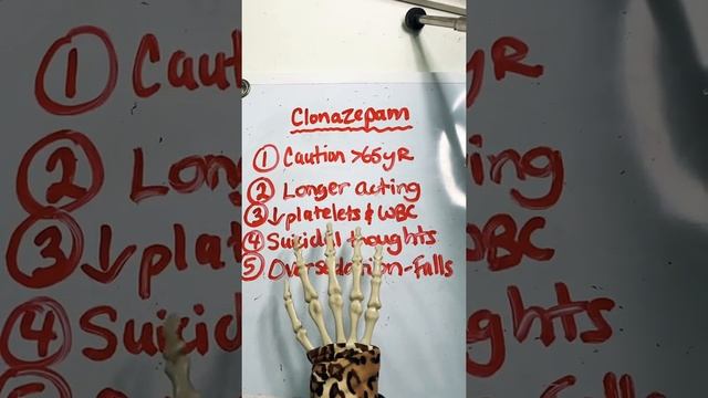 Fast 5 Facts: Clonazepam