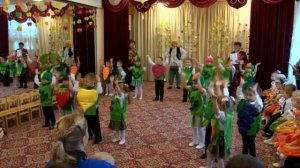 Танец веселый огород в детском саду на осеннем утреннике. Танец овощей в средней группе.