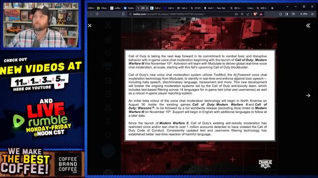 Call Of Duty Gets Woke & Records ALL Voice Chat & BANS Using AI! Millions Banned Modern Warfare 3! смотреть онлайн