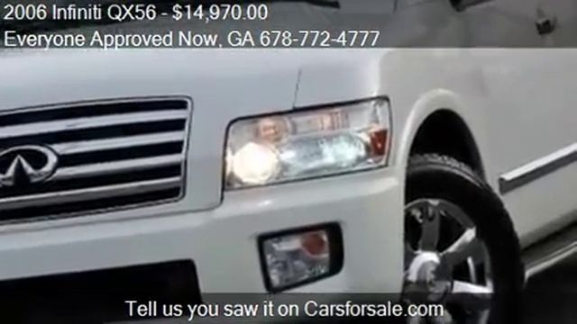 2006 Infiniti QX56 for sale in Atlanta, GA 30096 at the Ever смотреть онлайн