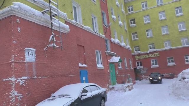 Норильск/День зарплаты/ул.Комсомольская/Школа 6/Обзор покупок. смотреть онлайн