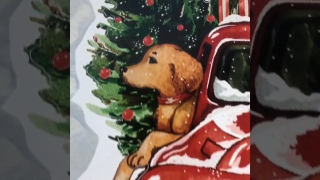 StickMeNow Новогодние интерьерные наклейки на стены и окна набор "Новогодняя машинка" смотреть онлайн