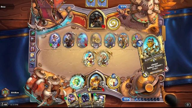 Standard Anachronos Future OTK | Hearthstone March of the Lich King смотреть онлайн