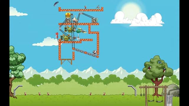 Soccer Showdown (Solution) - Contraption Maker смотреть онлайн