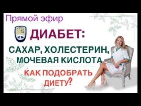 ❤️ДИАБЕТ: САХАР, ХОЛЕСТЕРИН, МОЧЕВАЯ КИСЛОТА. Прямой эфир. Врач эндокринолог диетолог Ольга Павлова смотреть онлайн
