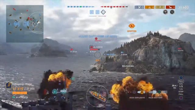 USA Cruiser let’s play; USS Atlanta Review; World of Warships Legends смотреть онлайн