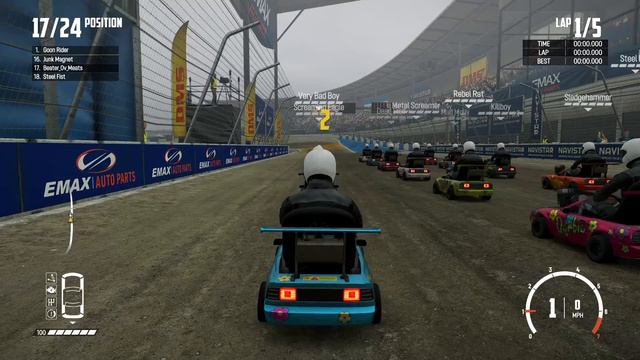 Wreckfest Pocket Rocket Race смотреть онлайн