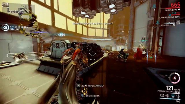 Warframe Co-op (v1.44) - 104 | Ananke (Jupiter) - Exterminate | Armored Agility Mod смотреть онлайн