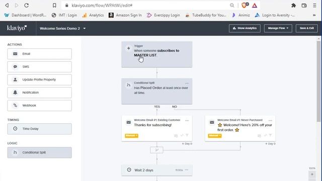 Klaviyo Email Marketing Tutorial 4A:  Setting Up A Klaviyo Email Welcome Series